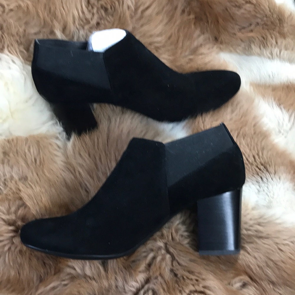 Vaneli Jonele Black Ecco Suede Women’s Shoes